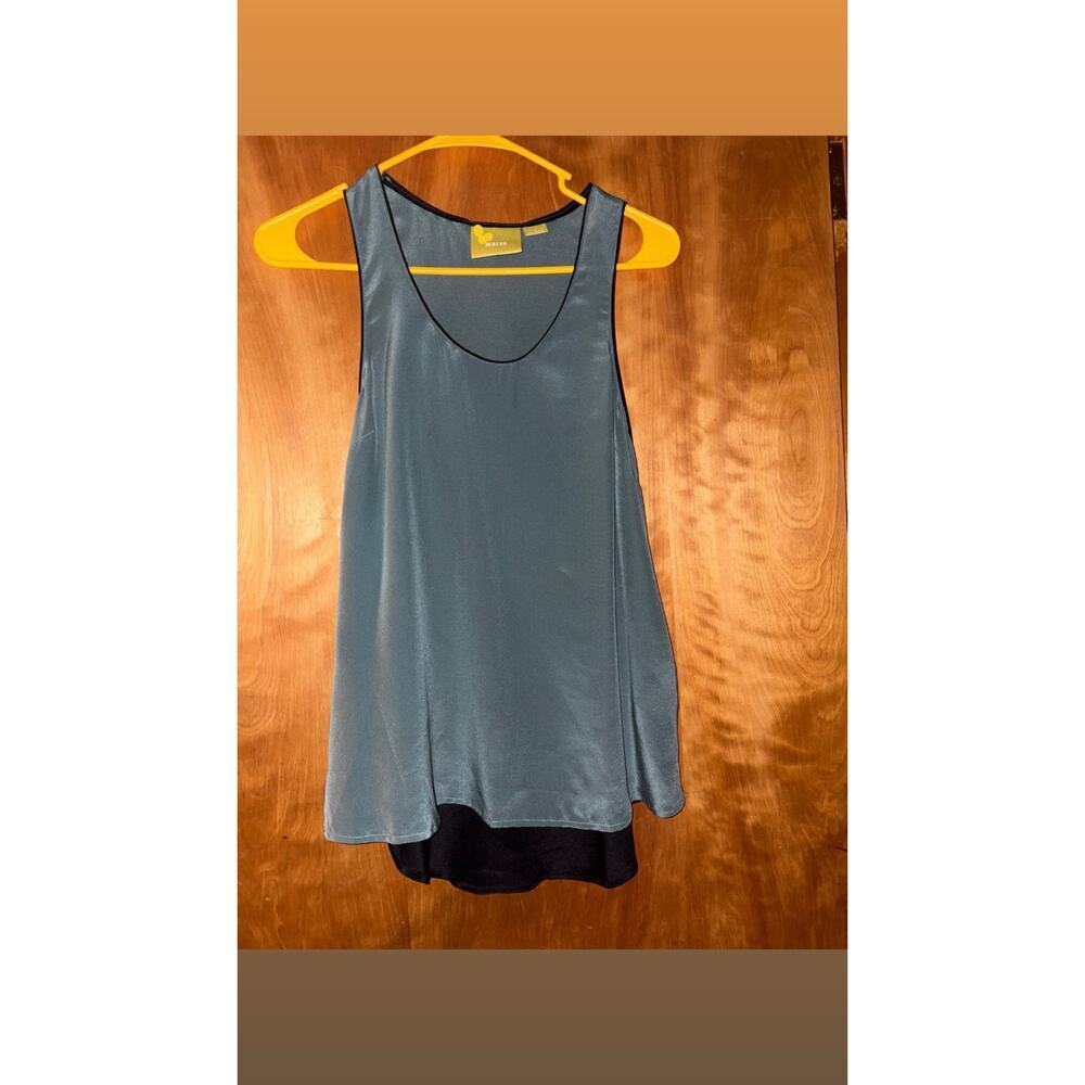 Anthropologie Maeve Women's 100% Silk Tank Top Sz 4 - Picture 3 of 6